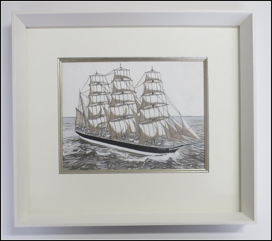 Pommern laiva maalaus